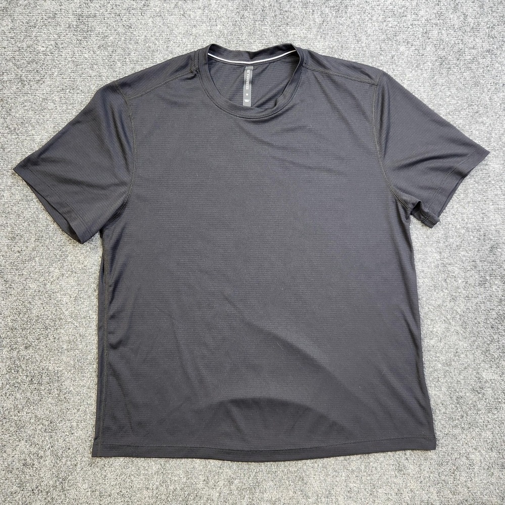 Ten Thousand Shirt Mens M Black Short Sleeve Lightweight Breathable Athletic